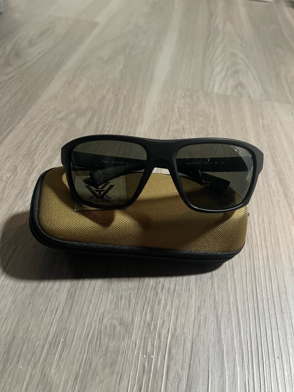 Black Polarized Vortex Sunglasses